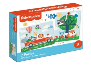 Puzzle 2 x 24 ks - ZVÍŘÁTKA